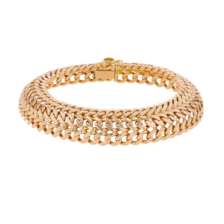 Bracelet vintage or jaune 44.62g Comme neuf -  reconditionné disponible sur Gemme Les Bijoux